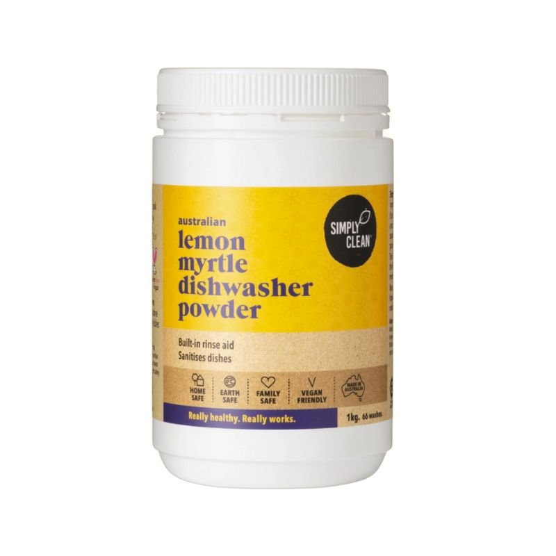 Simply Clean Lemon Myrtle Dishwasher Powder 1kg