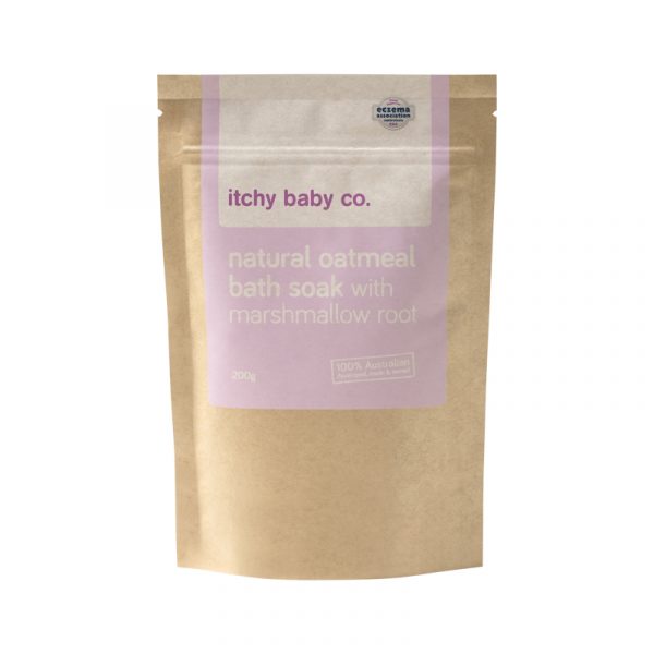 Natural Oatmeal Bath Soak with Marshmallow Root 200g WholeLife