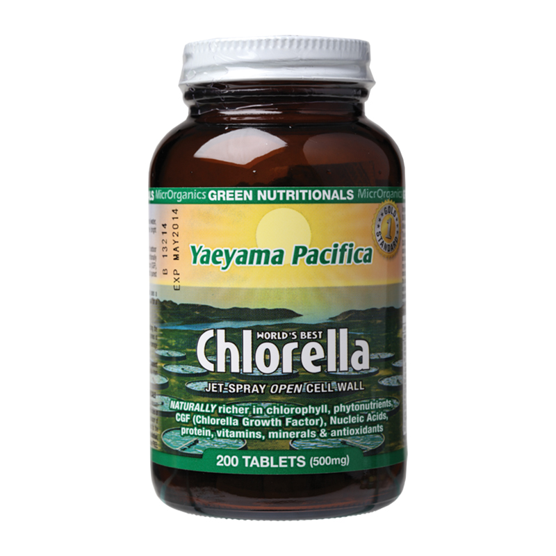 Yaeyama Pacifica Chlorella 200 Tablets WholeLife