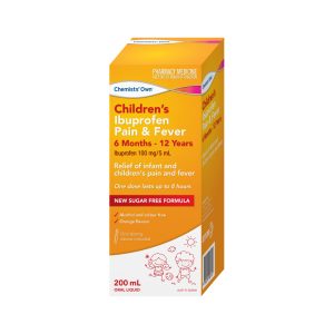 Ibuprofen Pain & Fever Suspension 200ml
