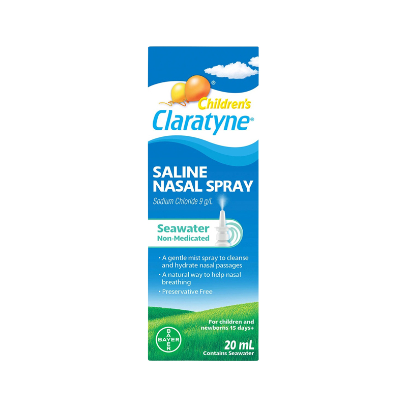 Children's Saline Nasal Spray 20mL WholeLife