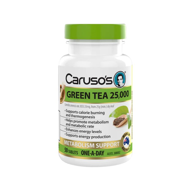 Green Tea 50 Tablets WholeLife