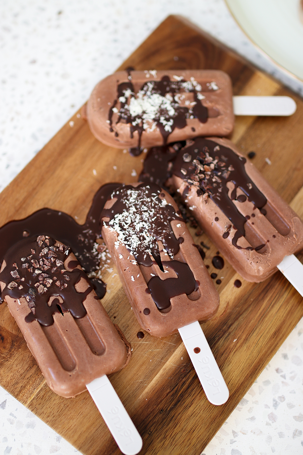 Healthy Choc Paddle Pops with Foraged For You WholeLife