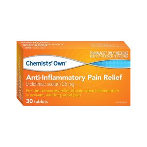 Anti-inflammatory Pain Relief 30 Liquid Capsules