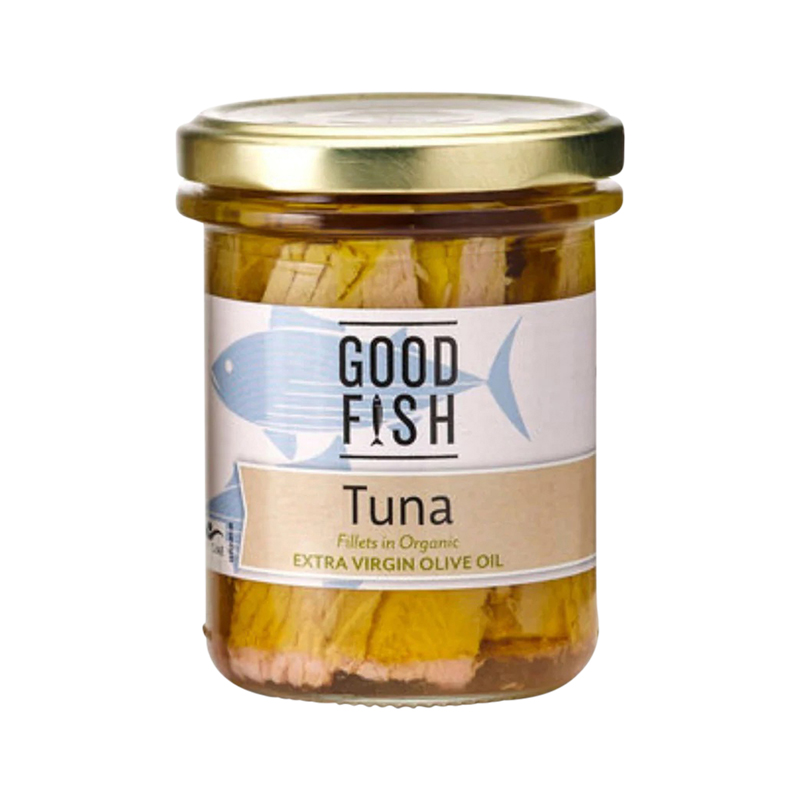 Skipjack Tuna In Extra Virgin Olive Oil Jar 195g WholeLife