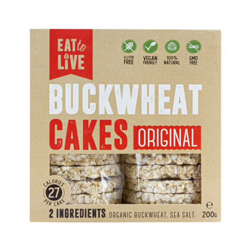Buckwheat Cakes Original 220g WholeLife