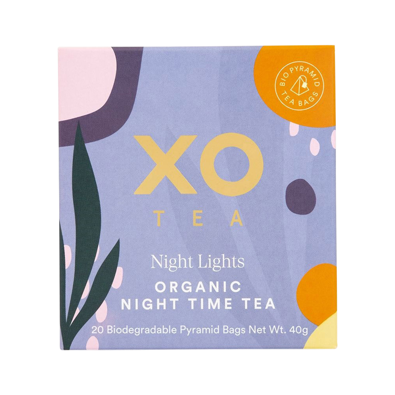 Organic Night Time Tea 20 Pyramid Bags WholeLife