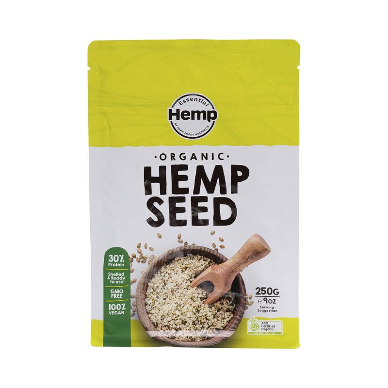 Organic Hemp Seed 250g WholeLife