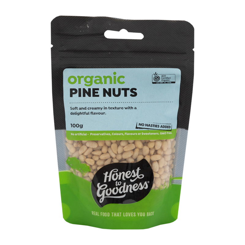 Organic Pine Nuts 100g WholeLife
