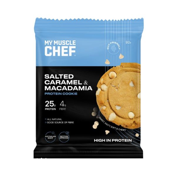 Protein Cookie Salted Caramel & Macadamia 92g WholeLife