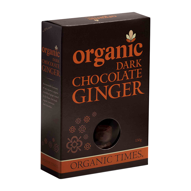 Dark Chocolate Ginger 150g WholeLife