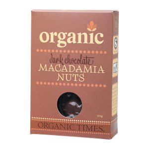 Dark Chocolate Macadamia Nuts 150g
