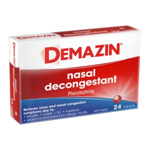 Nasal Decongestant 24 Tablets