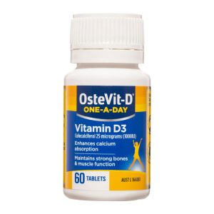 Vitamin D3 1000IU 60 Tablets