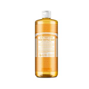 Hemp Citrus Orange Pure-Castile Soap 946ml