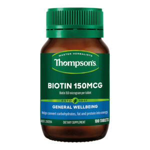 Biotin 150mcg 100 Tablets