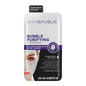Bubble Purifying + Charcoal Face Mask Sheet