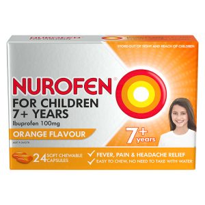 For Children 7+ Orange 24 Chewable Capsules