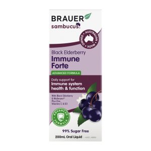Brauer Black Elder Sambucus Immune for Adults 200ml