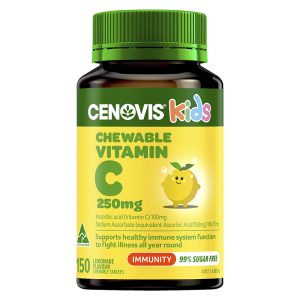 Kids Vitamin C 250mg Lemonade 150 Chewable Tablets