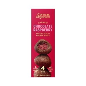 Fudgy Bites Chocolate Raspberry 4 x 30g
