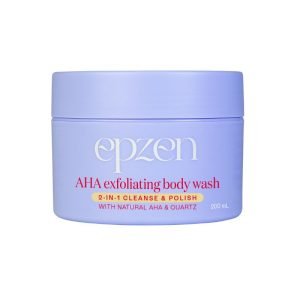 AHA Exfoliating Body Wash 2-in-1 Cleanse & Polish 200ml