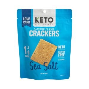 Almond Flour Crackers Sea Salt 64g