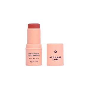 SPF 50 Natural Lip & Cheek Tint Red Earth 9g