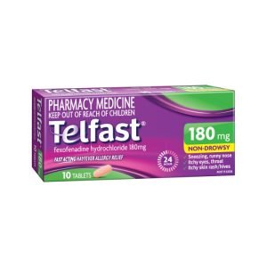 Telfast 180mg - 10 Tablets