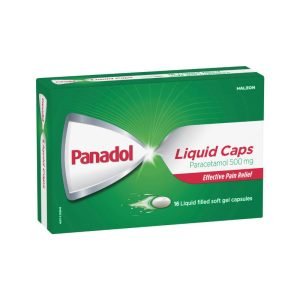 Panadol Paracetamol Liquid Capsules 16