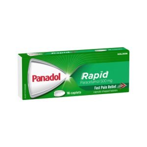 Rapid Paracetamol 500mg 16 Caplets