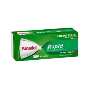 Panadol Rapid Paracetamol 500mg 32 Caplets