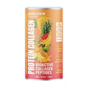 Luvin Life Grass Fed Bioactive Collagen Peptides Tropical 400g