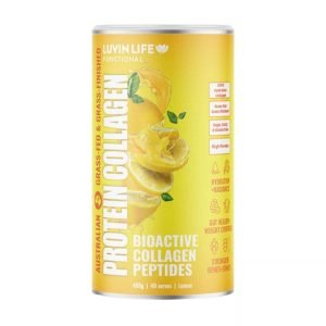 Luvin Life Grass Fed Bioactive Collagen Peptides Zesty Lemon 400g
