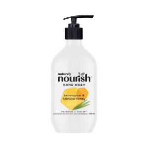 Naturely Nourish Hand Wash Lemongrass Manuka Honey 450ml