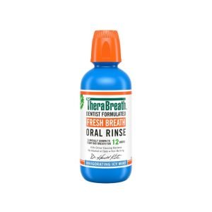 TheraBreath Oral Rinse Icy Mint 437ml