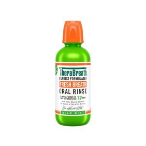 TheraBreath Oral Rinse Mild Mint 437ml