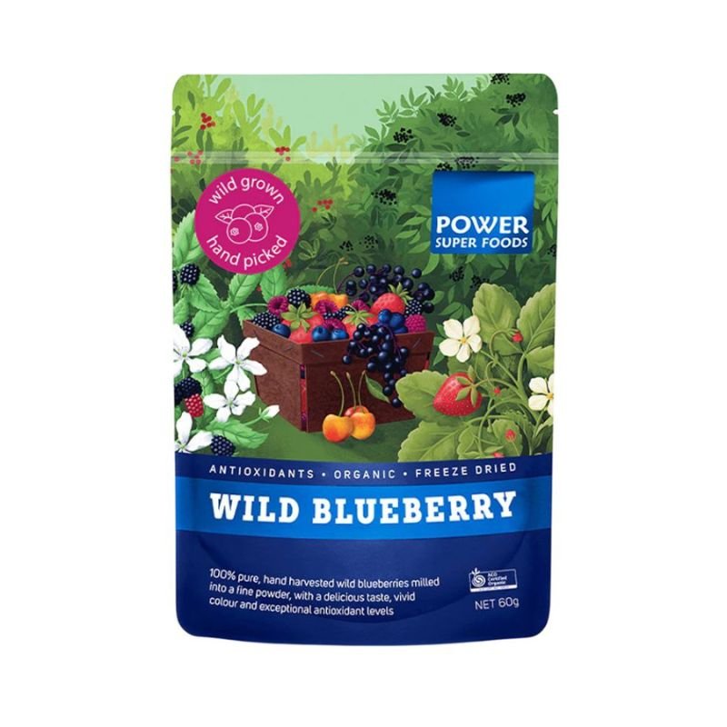 Power Super Foods Wild Blueberry 60g