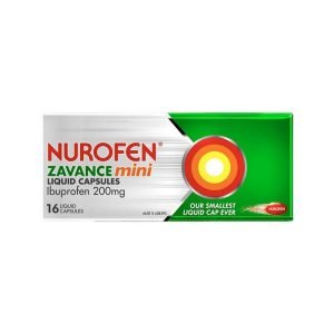 Nurofen Zavance Mini 16 Liquid Capsules