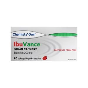 Chemists' Own IbuVance 20 Liquid Capsules