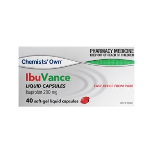 Chemists' Own IbuVance 40 Liquid Capsules