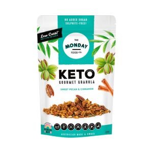 The Monday Food Co. Keto Gourmet Granola Sweet Cinnamon Pecan 300g