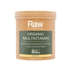 Raw Real Food Nutrients Organic Multivitamin Pineapple 100g