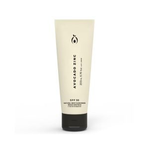Avocado Zinc SPF30 Natural Body Sunscreen 200ml