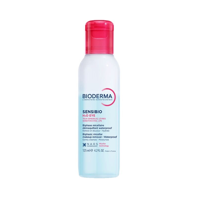 Bioderma Sensibio H2O Eye Biphasic Micellar Makeup Remover for Sensitive Skin 125ml