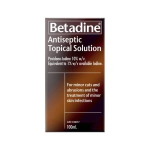Betadine Antiseptic Topical Liquid 100ml