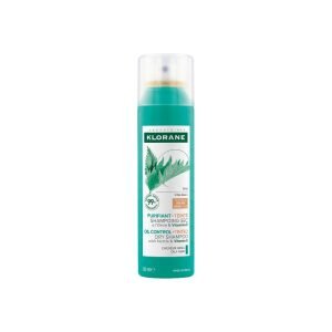 Klorane Oil Control Dry Shampoo with Nettle Vitamin E Tinted 150ml