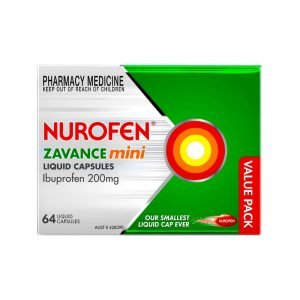 Nurofen Zavance Liquid Mini 64 Capsules
